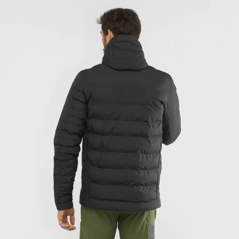 Black Salomon Essential Xwarm Men's Insulated Jackets | PH 42517O